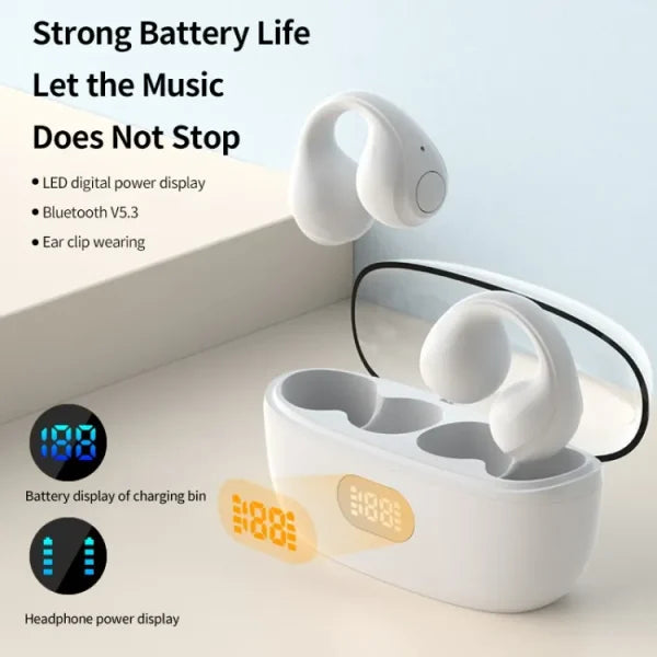 Ear Cuff Wireless Earbuds Waterproof